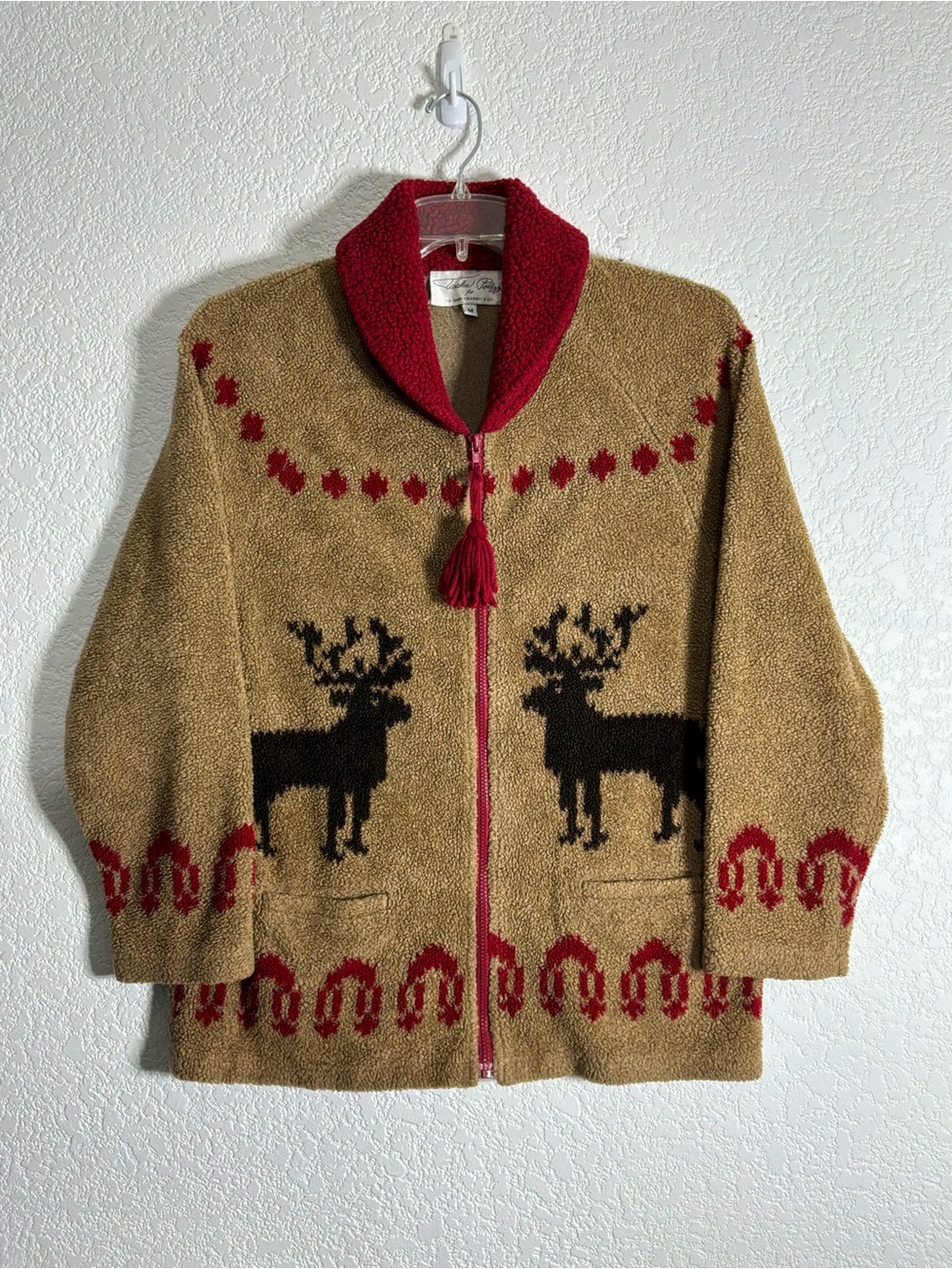 Tasha Polizzi For T.P. Saddle Blanket & Co. Sweater/Lite Jacket Size M
